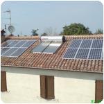Impianto solare termico e fotovoltaico